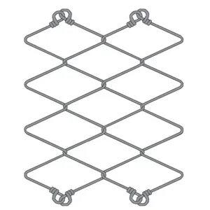 High Tensile Steel SNS Slope Wire Mesh G65/3 Wholesale Chain Link Woven Rockfall Netting for Slope and Rock Protection thumbnail-1