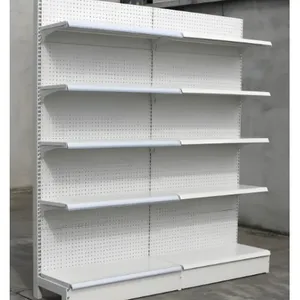 Heavy Duty Cold-Rolled Steel Rack Supermarket Shelf thumbnail-2