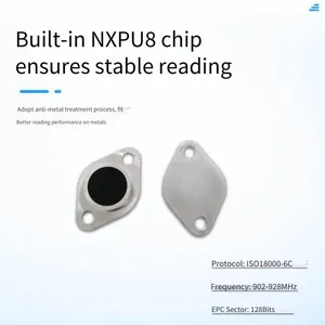 Rfid Uhf Anti-metal 915m Radio Frequency Identification Electronic Tags, Special for Smart Warehouse Pallets and Industrial Manufacturing thumbnail-2