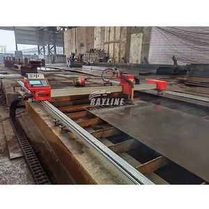 High Precision Gantry CNC Plasma Cutter Industrial Metal Flame Cutting Machine for Carbon Steel Stainless Steel thumbnail-2