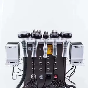 6-in-1 Cavitation RF Ultrasound Cavitation Lipolaser Slimming Machine With 40KHz Ultrasound & 1MHz RF thumbnail-4