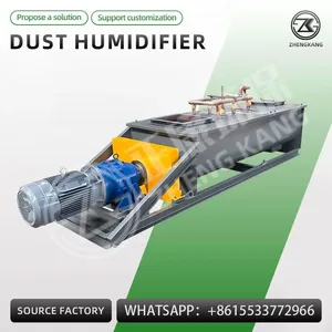Double Shaft Dust Humidifying Mixer thumbnail-1