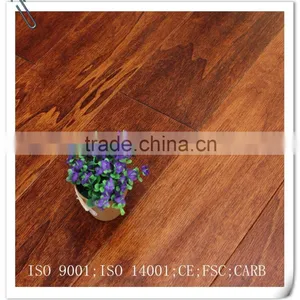 Handscraped Surface Poplar Multilayer Engineered Wood Flooring thumbnail-2