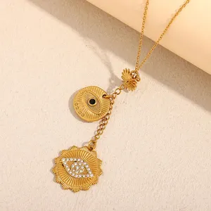 Custom OEM Stainless Steel Necklace 0.5mm Thickness 18-30 Inch Length Matte Finish Factory Direct thumbnail-4