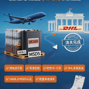 Air Freight DDP Service From China to Germany for Over‑100WH High‑Power Lithium‑ion Batteries, Nation‑Wide Door‑to‑Door Delivery thumbnail-1