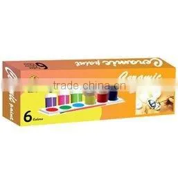 Ceramic Color Paint Set With Brush thumbnail-1