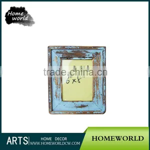 6*8 Antique Christmas Gifts Blue Beautiful Hot Wood Picture Frame thumbnail-1