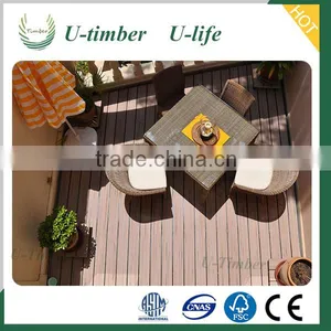 Modular Wood Composite Decking Cheap Pvc Decking thumbnail-5