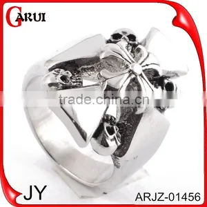 Turkish Ring New Design Finger Ring Men's Rings With Cross thumbnail-1