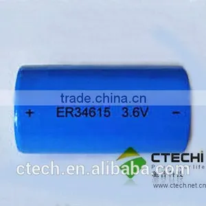3.6v ER34615 Battery D Size Lithium Battery thumbnail-1