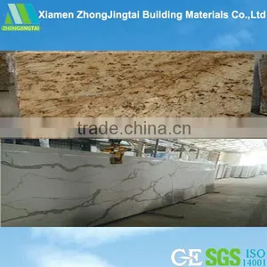 High Quality White Sand Artificial Quartz Vanity Top/sink Vanity Top thumbnail-5