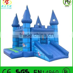 New Point Inflatable Castle With Slide thumbnail-1