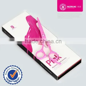 R10 Pink/Teflon Coating Barber Scissors/peluqueria thumbnail-1