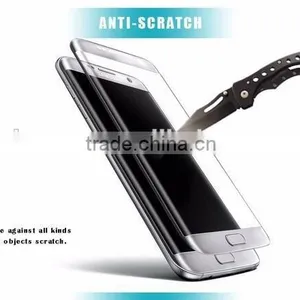 Full Cover Protector !Anti-Fingerprint 0.33mm 9H Premium Gorilla Tempered Glass Screen Protector for Samsung Galaxy s7 Edge thumbnail-2