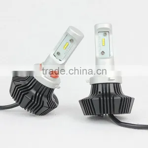 Hot Sell G7 Fanless Auto Led Headlight 4000LM 30W Brightest 9005 Led Car Headlamp From LANSEKO thumbnail-4