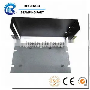 Metal Stamping for Aluminum Cover, Made of 5052 Aluminum, Spraying Finish thumbnail-1