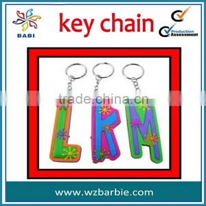 Alphabet Rubber Key Chain thumbnail-1