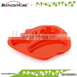 Colorful Sectional Melamine Dinner Plates thumbnail-1
