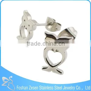 ZS20005 Fashion Stainless Steel Earring , Surgical Steel Earrings , Guitar Earring thumbnail-6
