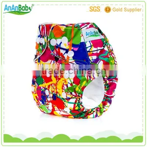 Ananbaby Resauble Baby Diapers Washable Anime Cloth Diapers Supplier's Choice thumbnail-4