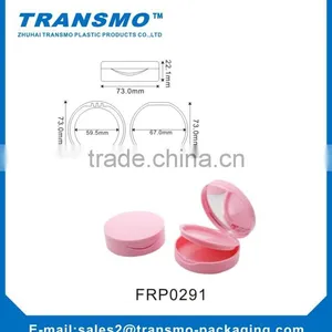 Classic Simple Design Pink Compact Powder Case thumbnail-2