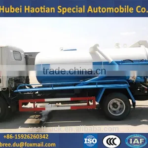 3~12 Cbm Waste Water Suction Truck for Sewage Cleaning/fecal Treatment thumbnail-5