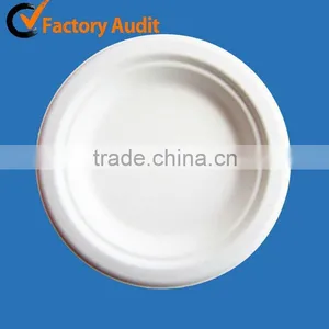 Disposable Bagasse Plate Good for Environment thumbnail-1