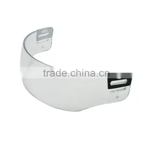 Clear Polycarbonate Shield Ice Hockey Helmet Visor thumbnail-1