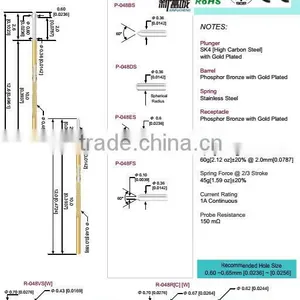 Test Probe,spring Contact Probe,electrical Connector thumbnail-4