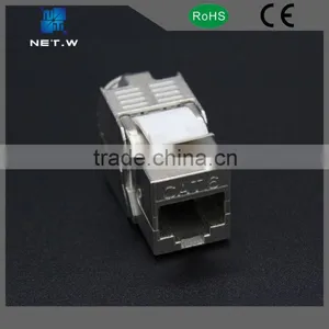 Portable Ftp Rj45 Cat5e Cat6a Female Keystone Jack thumbnail-2