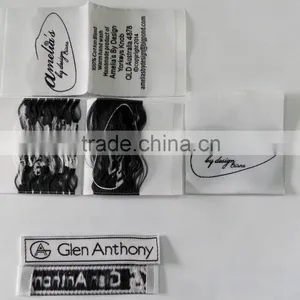 Wholesale Custom Clothing Woven Label of High Density thumbnail-5