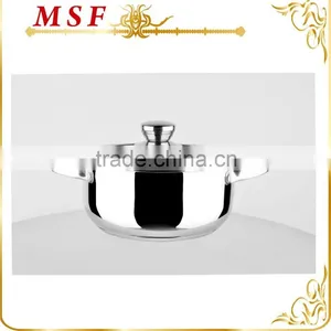 MSF-3997 8pcs Stainless Steel Cookware Set Composition 18cm 24cm 26cm Casserole 24*7cm Rice Cooker thumbnail-4