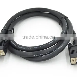 Xinya Hot Selling New Fashion Black VGA Cable Support 1280*960,1600*900,1600*1200 thumbnail-2