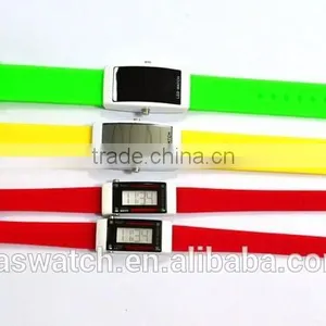 OEM/ODM Jelly Led Watch Digital Silicone Watch thumbnail-1
