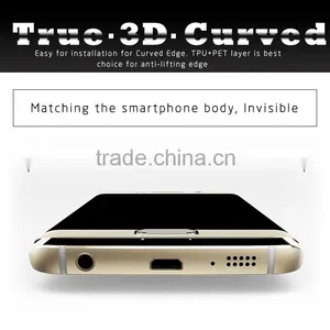 China Phone Accessories 3d Full Cover For s6 Edge Tempered Glass Screen Protector thumbnail-3