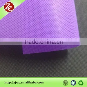 Purple Color 100% pp Good Quality Material Spunbond PP Non Woven Fabric thumbnail-1