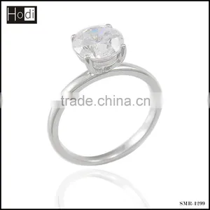Big Stone Sliver Ring Fashion Silver Rings for Women thumbnail-1