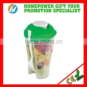 2015 New Product Salad Shaker Cup Salad Cup With Fork thumbnail-2