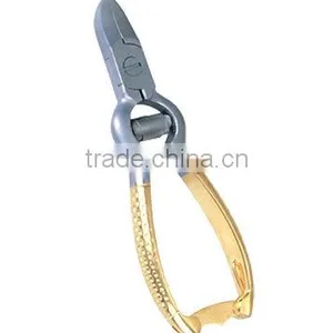 High Quality Soft Touch Cuticle Nail Nipper With Silicon Grip thumbnail-1
