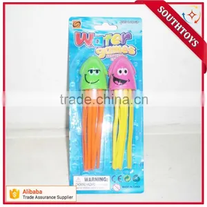 Plastic Swimming Game Outdoor Small Rubber Underwater Catch Dive SquiDivers Toys thumbnail-1