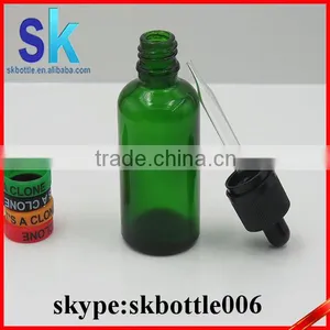 100ml Green Glass Dropper Bottle for e Liquid thumbnail-3