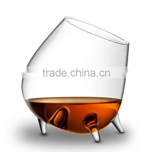 Customized Size Stemless Drinking Wine Glass Promotion Leadfree Clear Transparent Popular Model thumbnail-1