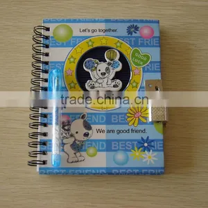 Custom Design Hardpack Notebook With Lock thumbnail-1
