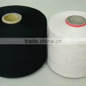 65/35 Raw White Black Color Recycled Cotton Yarn for Weaving and Kinitting thumbnail-3