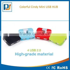 2015 New Creative Square Shape USB 2.0 4 Ports Usb Hub thumbnail-1