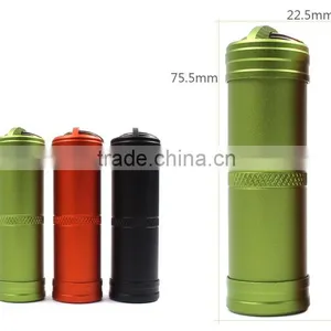 FDA Standard Custom Logo Metal Mini Capsule Keyring thumbnail-5