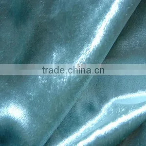 Blue Color Plain Upholstery Velvet Fabric for Curtain Sofa Cover thumbnail-1