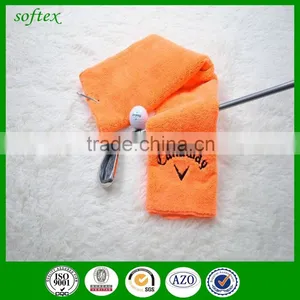 Golf Towel and Clip Microfiber Printing Golf thumbnail-3