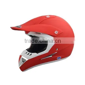 China Hot-selling Red Dirt Bike Racing Helmet thumbnail-1