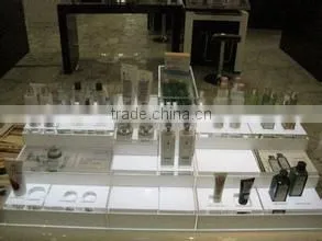 2015 Simple Design Clear Wholesale Acrylic Shop Shelf Display Cosmetic With Experienced Factory Made thumbnail-2